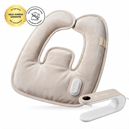 Kokoro Elektrische Nackenwärmflasche in Creamy Cuddle