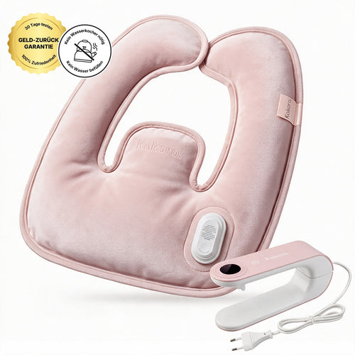 Kokoro Elektrische Nackenwärmflasche in Rose Hug