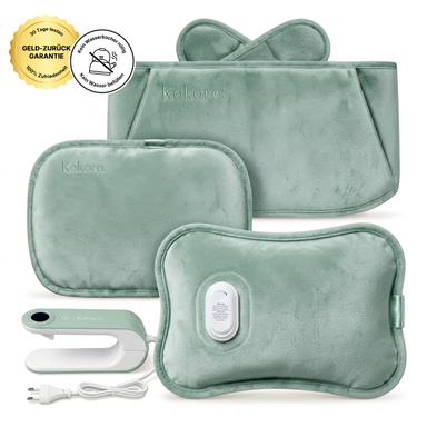 Kokoro Elektrische Wärmflasche Mint Snuggle