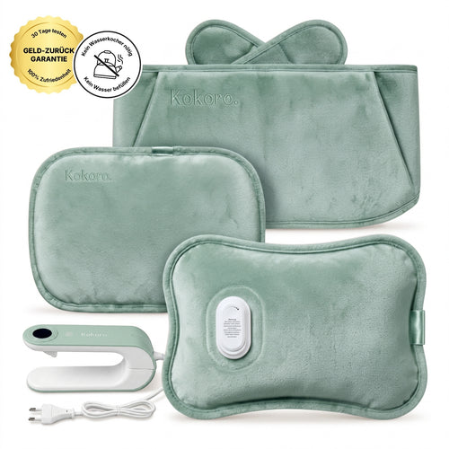 Kokoro Elektrische Wärmflasche Mint Snuggle