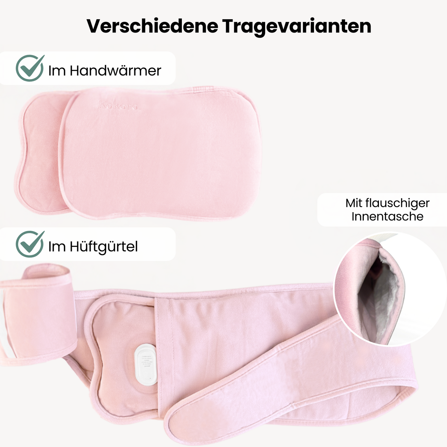 Kokoro-Elektrische Wärmflasche